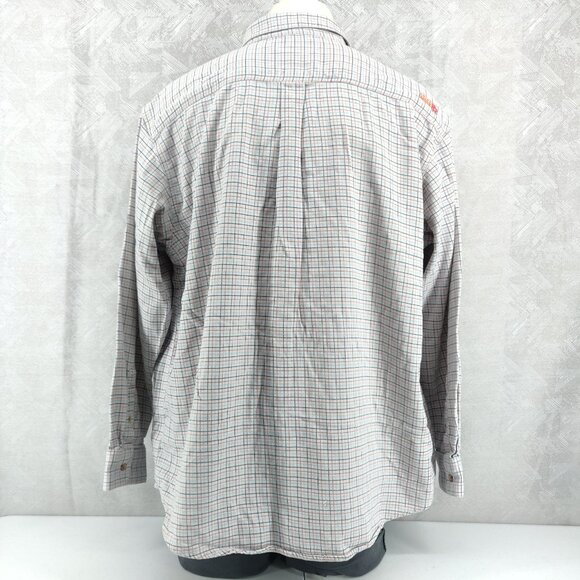 Ariat FR Work Shirt Mens 2XL XXL Flame Resistant HRC2 Plaid Button Up 10014857 - Picture 6 of 15